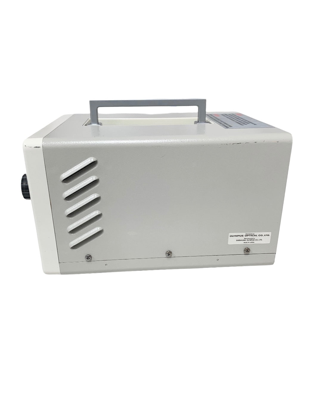OLYMPUS HALOGEN LIGHT SOURCE MODEL CLK-4 WITH LEAKAGE TESTER