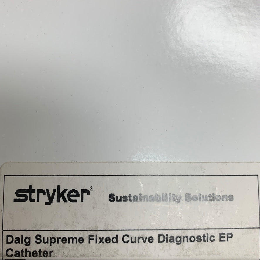 ST JUDE MEDICAL 401441 Daig Supreme Fixed Curve Diagnostic EP Catheter 5F (Reprocessed by Stryker) EXP 2020 07