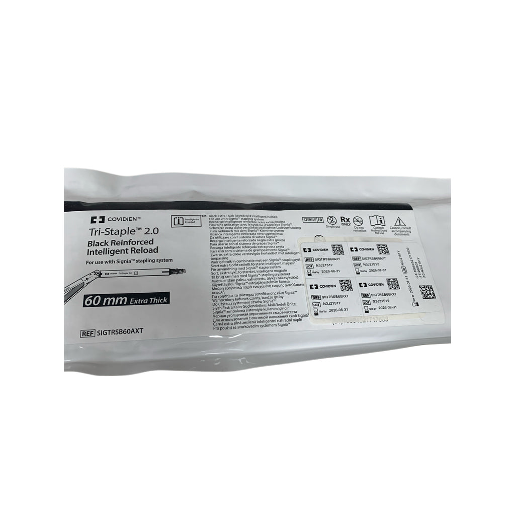 COVIDIEN SIGTRSB60AXT Tri-Staple 2.0 Black Reinforced Intelligent Reload 60 mm Extra Thick EXP 2026 08
