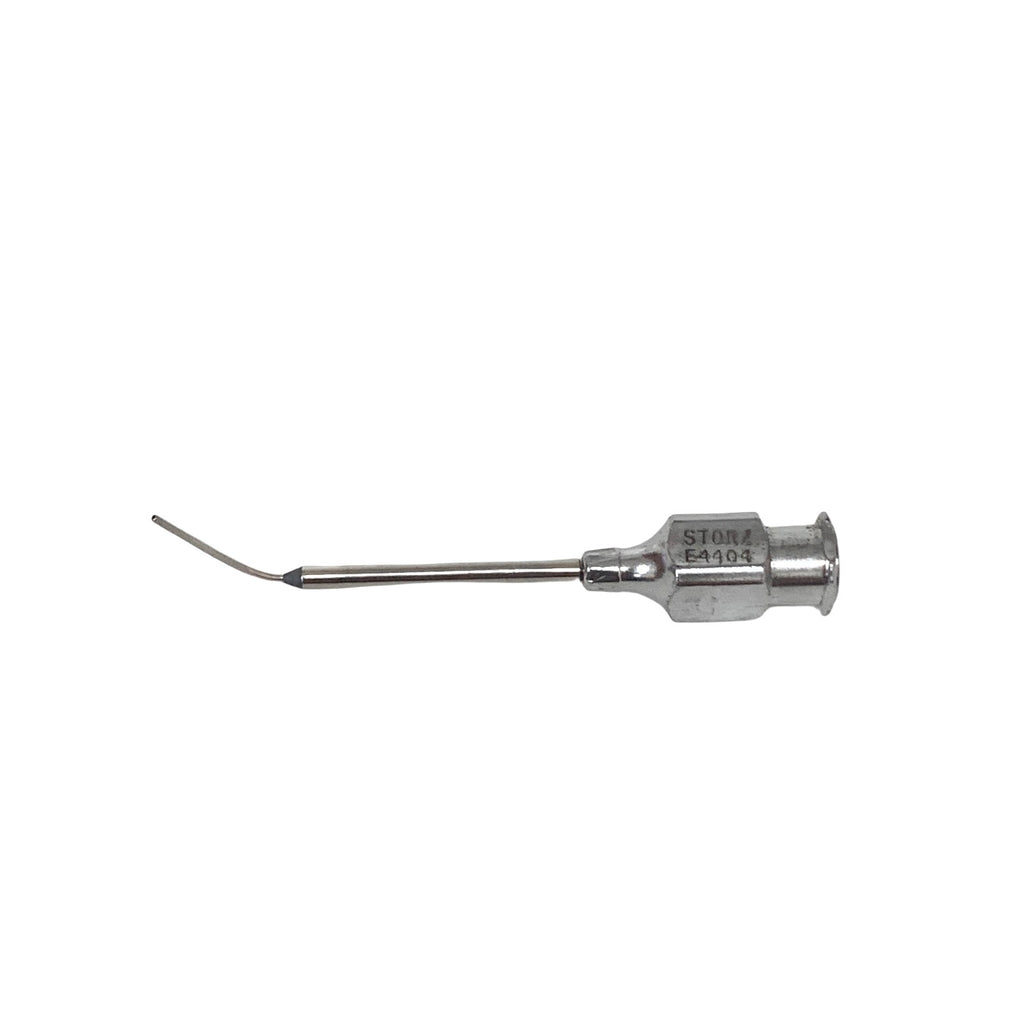 STORZ REF E4404 Lacrimal Cannula Straight 23GA 10mm Tip Reinforced Shaft