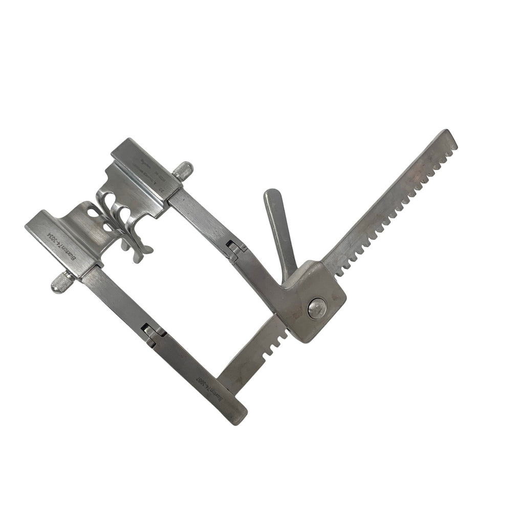BUXTON 74-3010 French Model Laminectomy Retractor Set with 74-3007 Hinged Frame & Blades