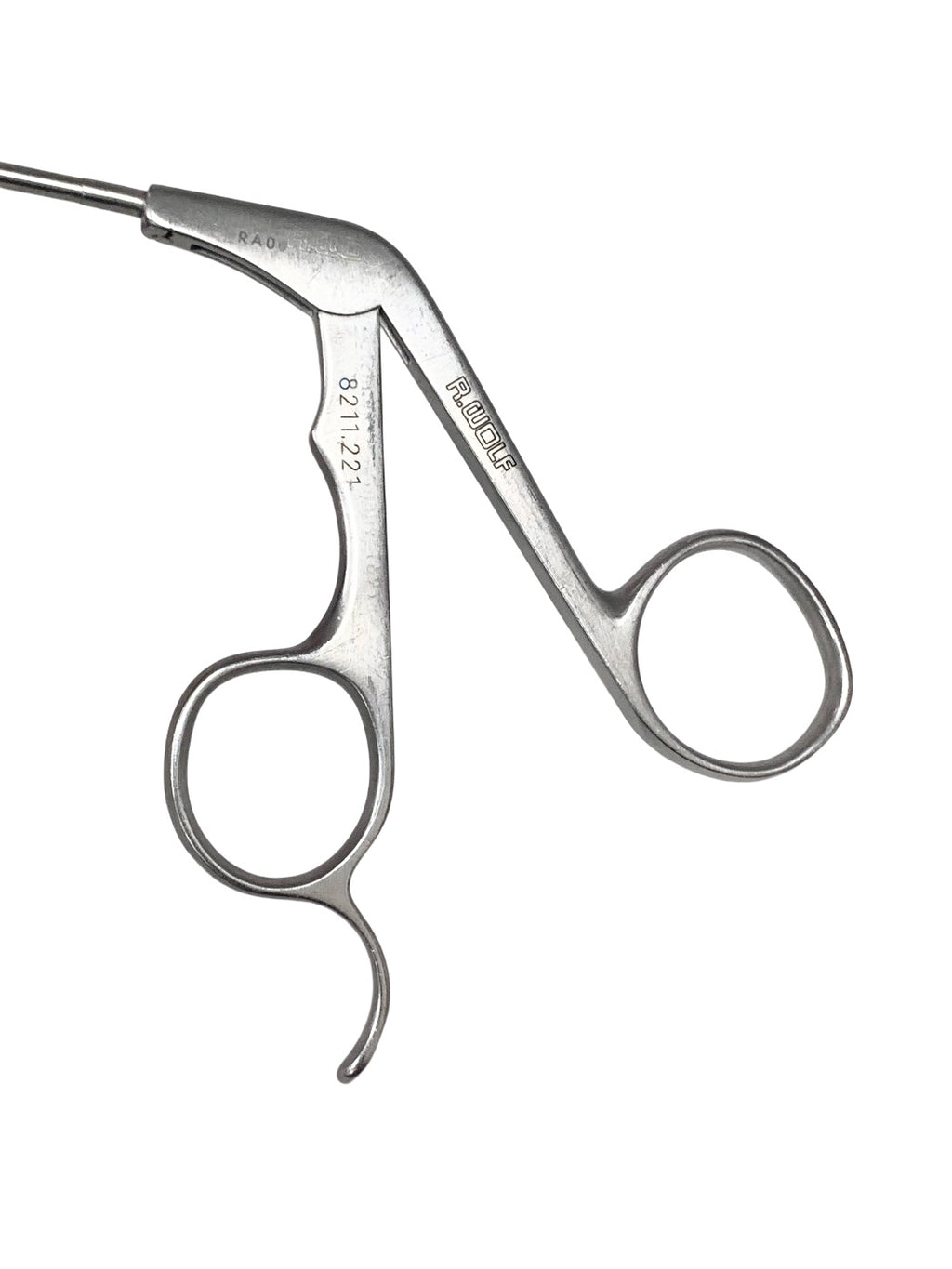 R. WOLF REF 8211.221 Nasal Scissors Left Curved, Smooth, 100mm WL