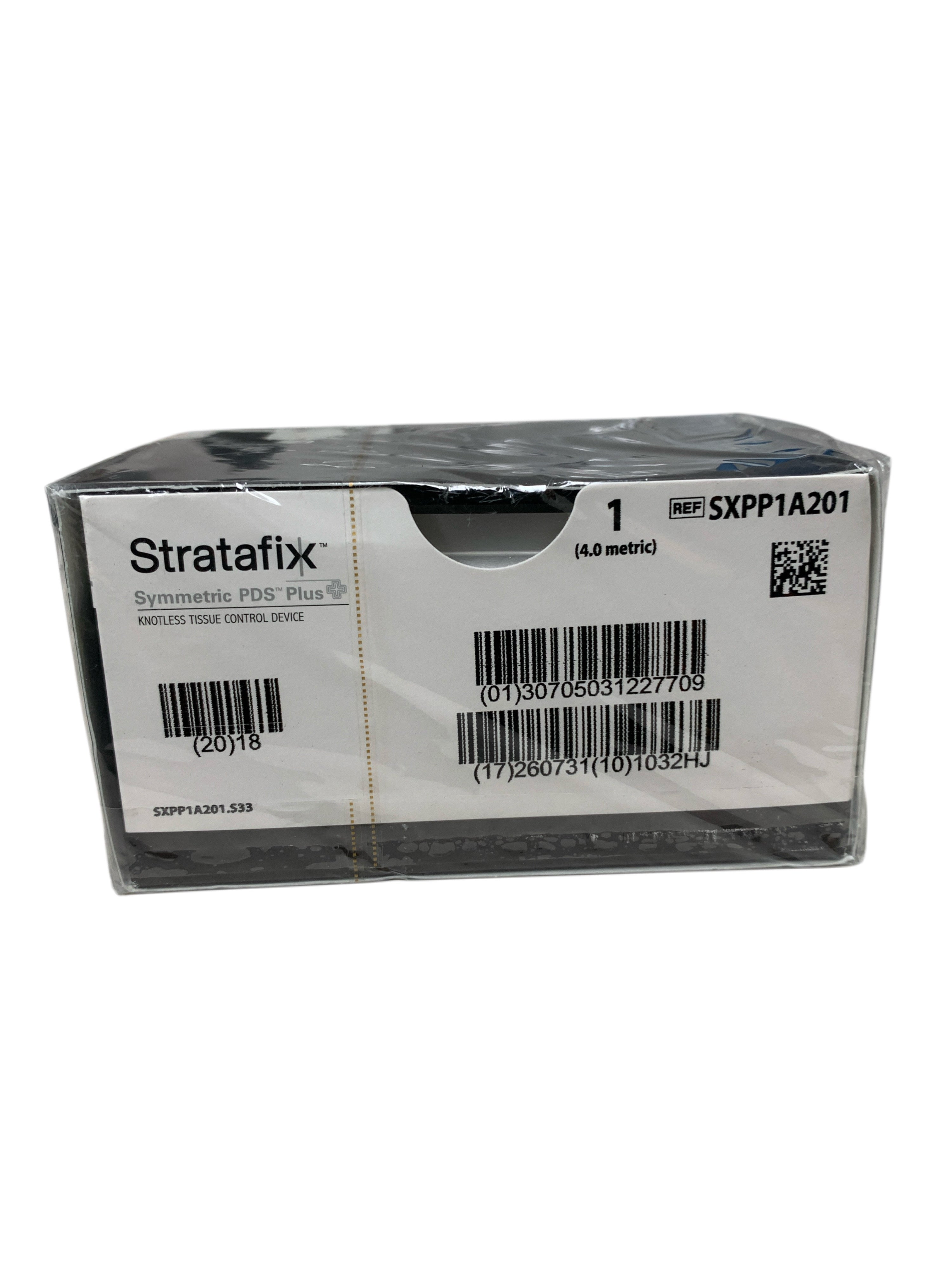 ETHICON REF SXPP1A201 Stratafix Symmetric PDS Plus Knotless Tissue Control Device 1 Unidirectional 18" (45 cm) OS-6 Box of 12, Exp.2026/07