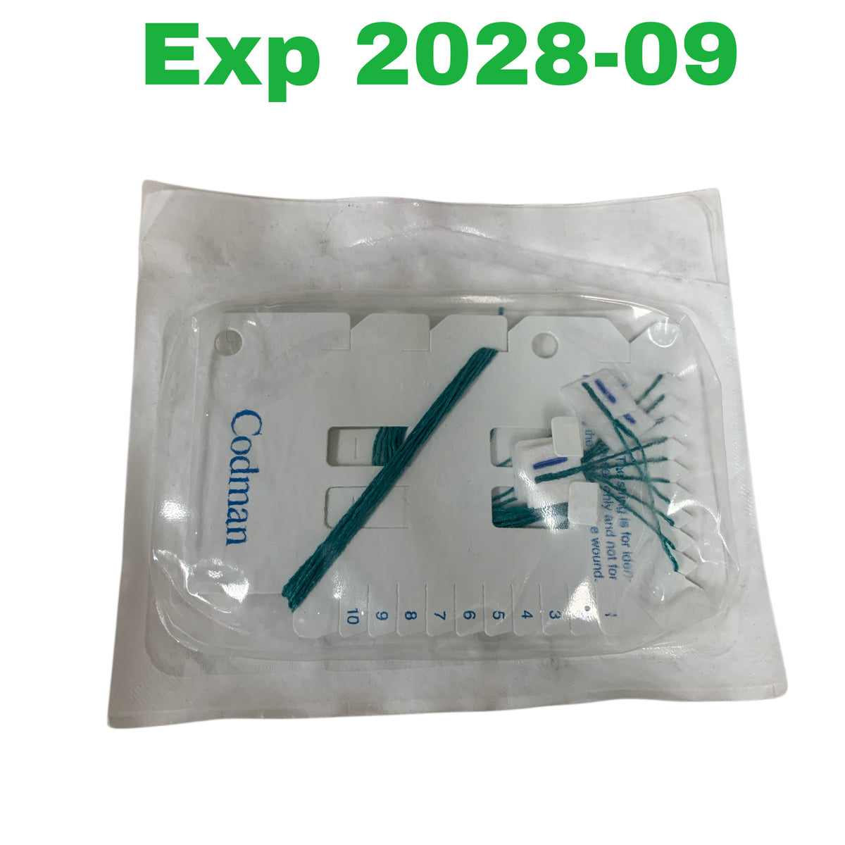 CODMAN 80-1400 Surgical Patties 0.5" x 0.5" Exp 2028 09