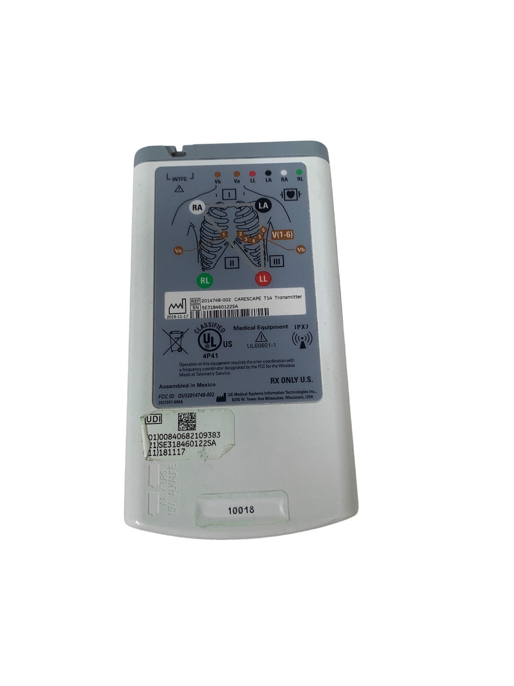 GE HEALTHCARE Carescape T14 Telemetry Transmitter