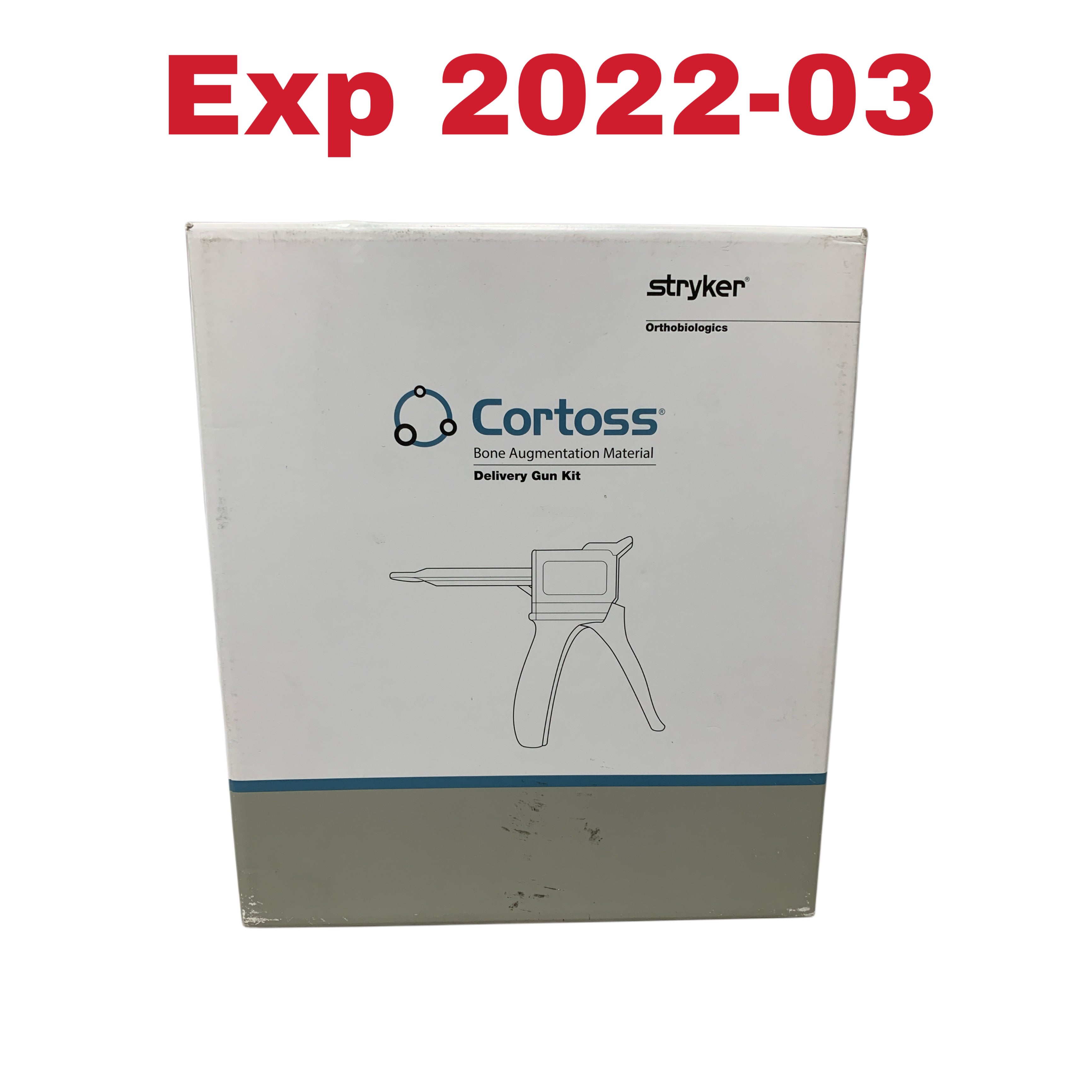 STRYKER REF 2110-0039 Cortoss Bone Augmentation Material Delivery Gun Kit, Exp.2022/03