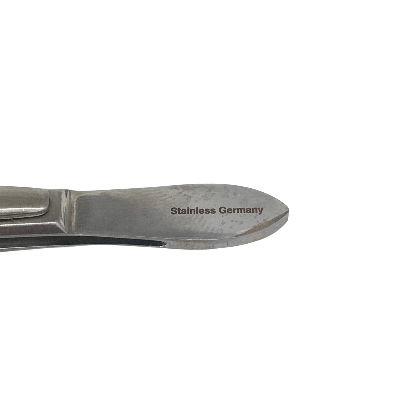 AMBLER REF 2329E Berke ptosis clamp forceps 3 7/8''with slide lock, curved around shafts, 20.0mm jaws with longitudinal serrations