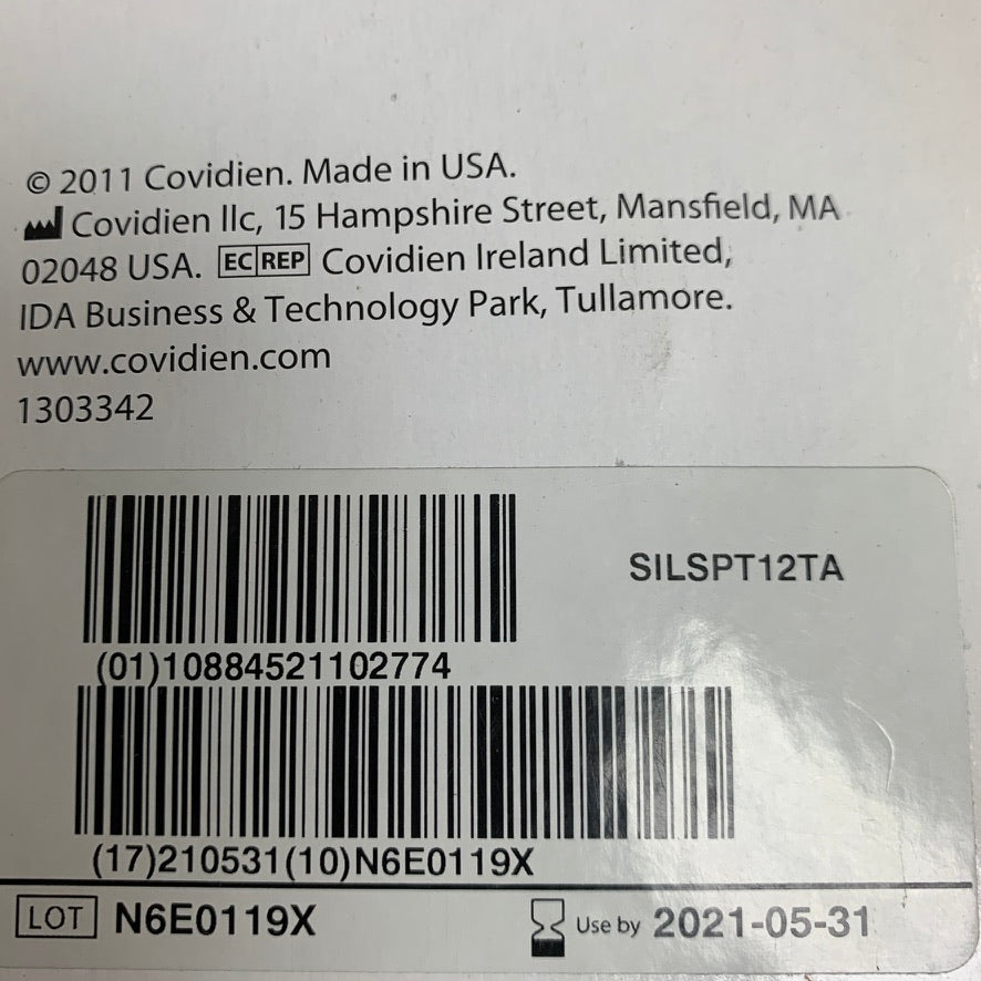 COVIDIEN SILSPT12TA SILS Port Flexible Port 5 mm 12 mm EXP 2021 05