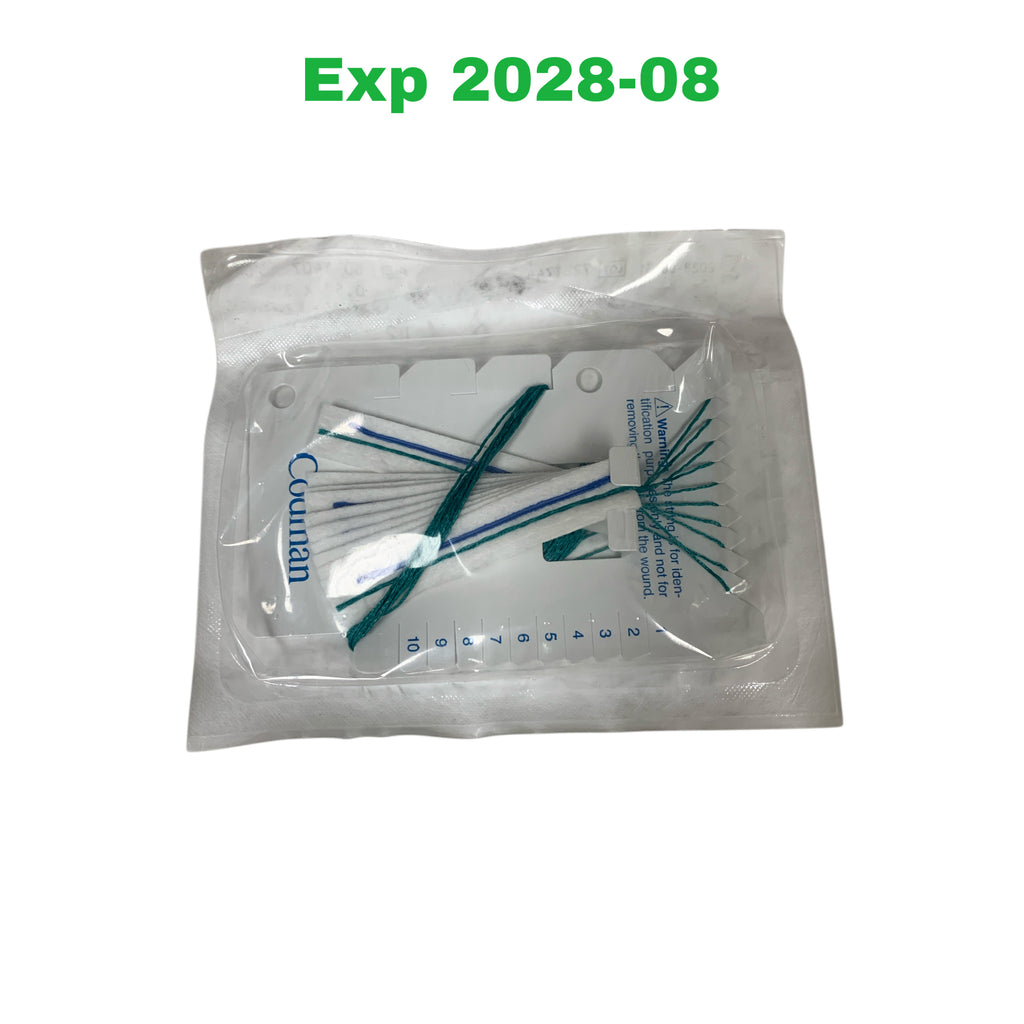 CODMAN REF 80-1407 Surgical Patties 0.5" x 3" (Pack of 10), Exp.2028/08