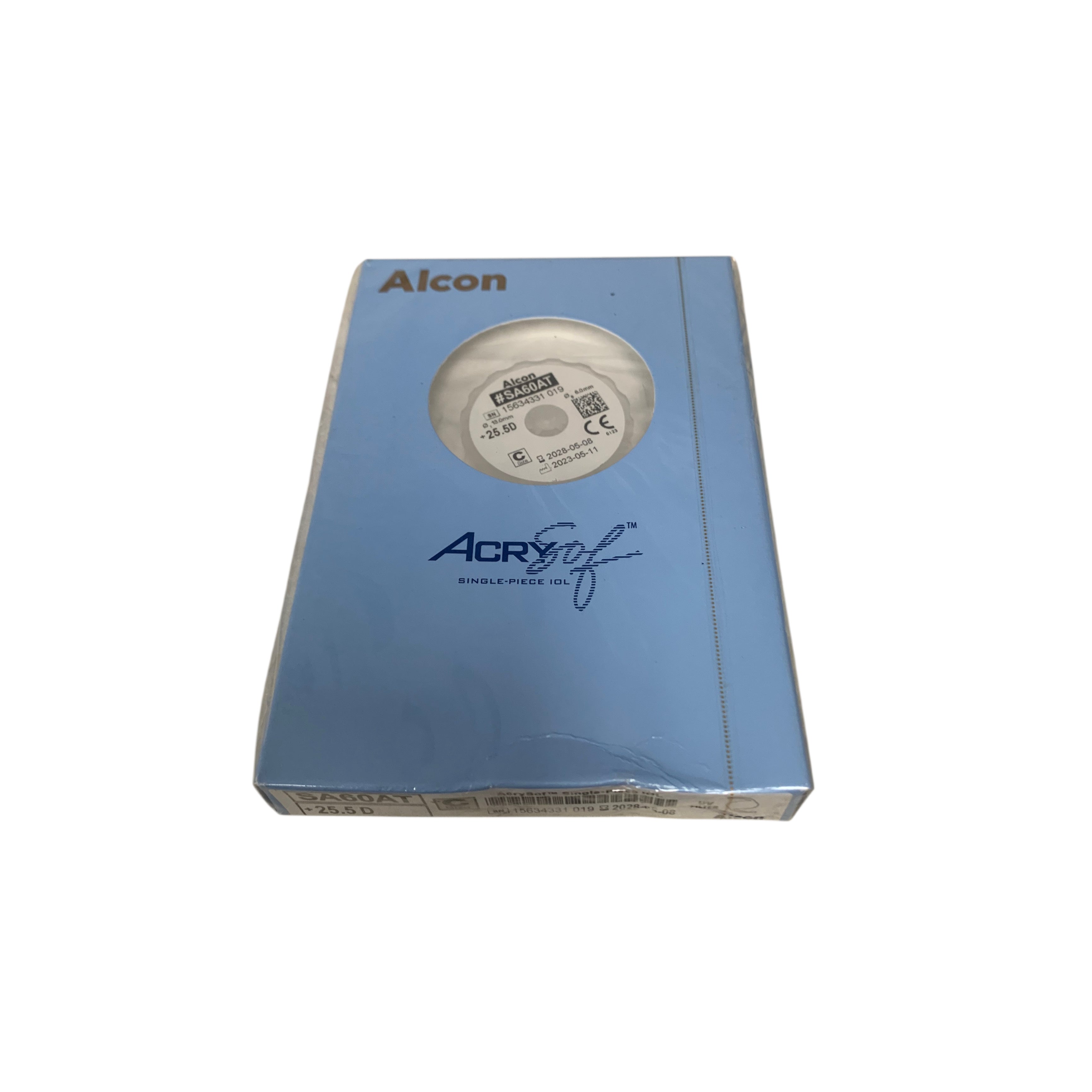 ALCON SA60AT 25.5 D, C Size, AcrySof Single-Piece IOL EXP 2028-05