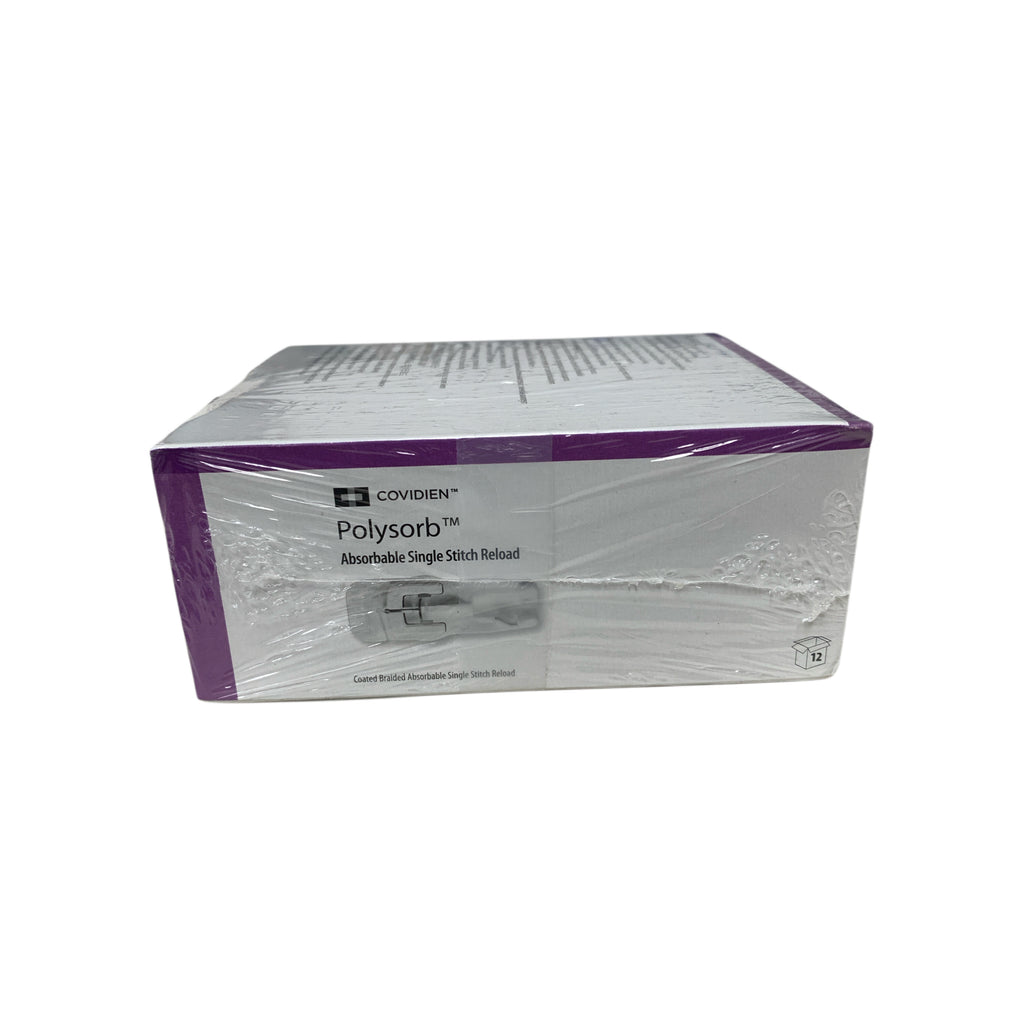 COVIDIEN REF 170052 Polysorb Absorbable Single Stitch Reload 0 3.5 Metric 48" 120 cm ES 9 Taper 9 mm Exp 2026 04