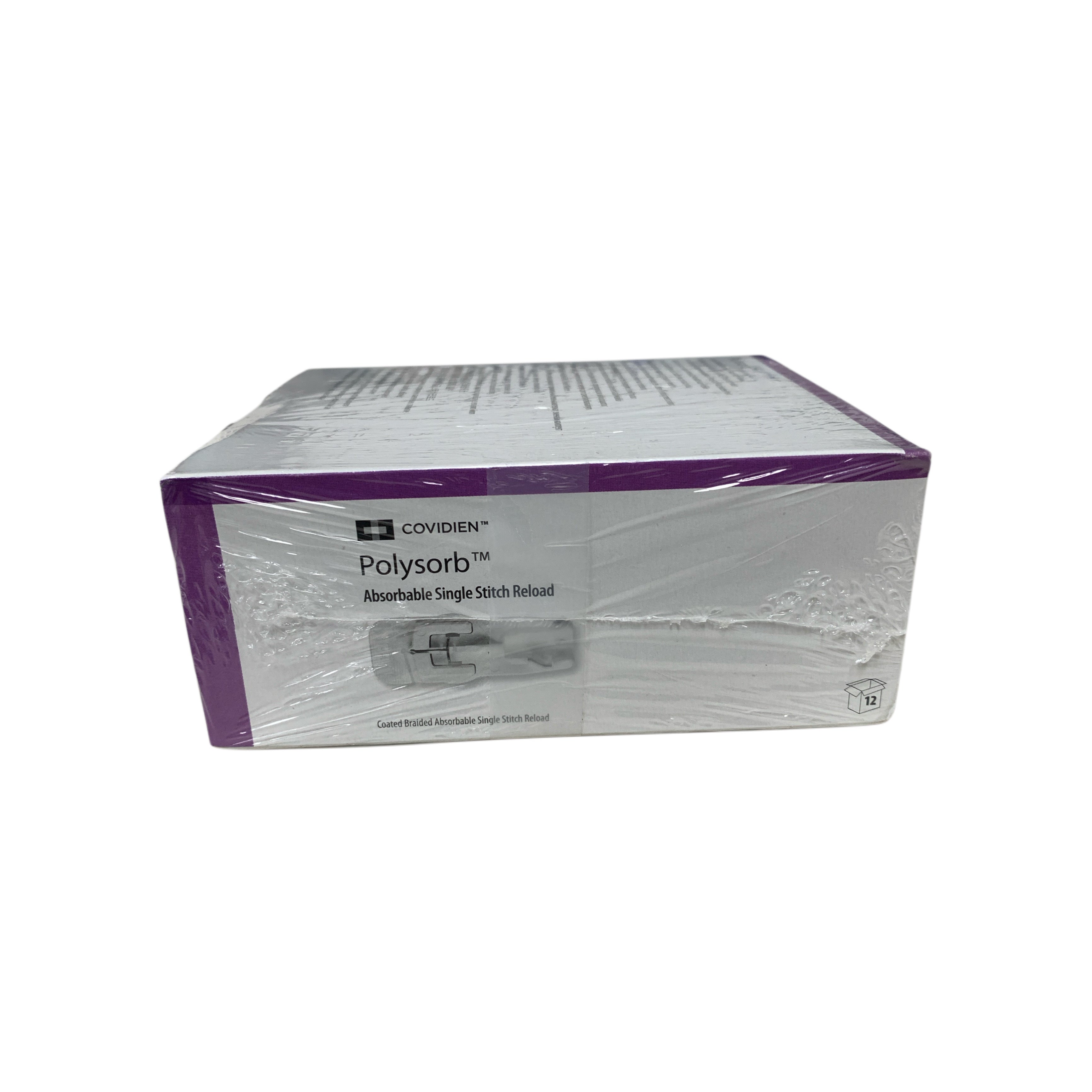 COVIDIEN REF 170052 Polysorb Absorbable Single Stitch Reload 0 3.5 Metric 48" 120 cm ES 9 Taper 9 mm Exp 2026 04