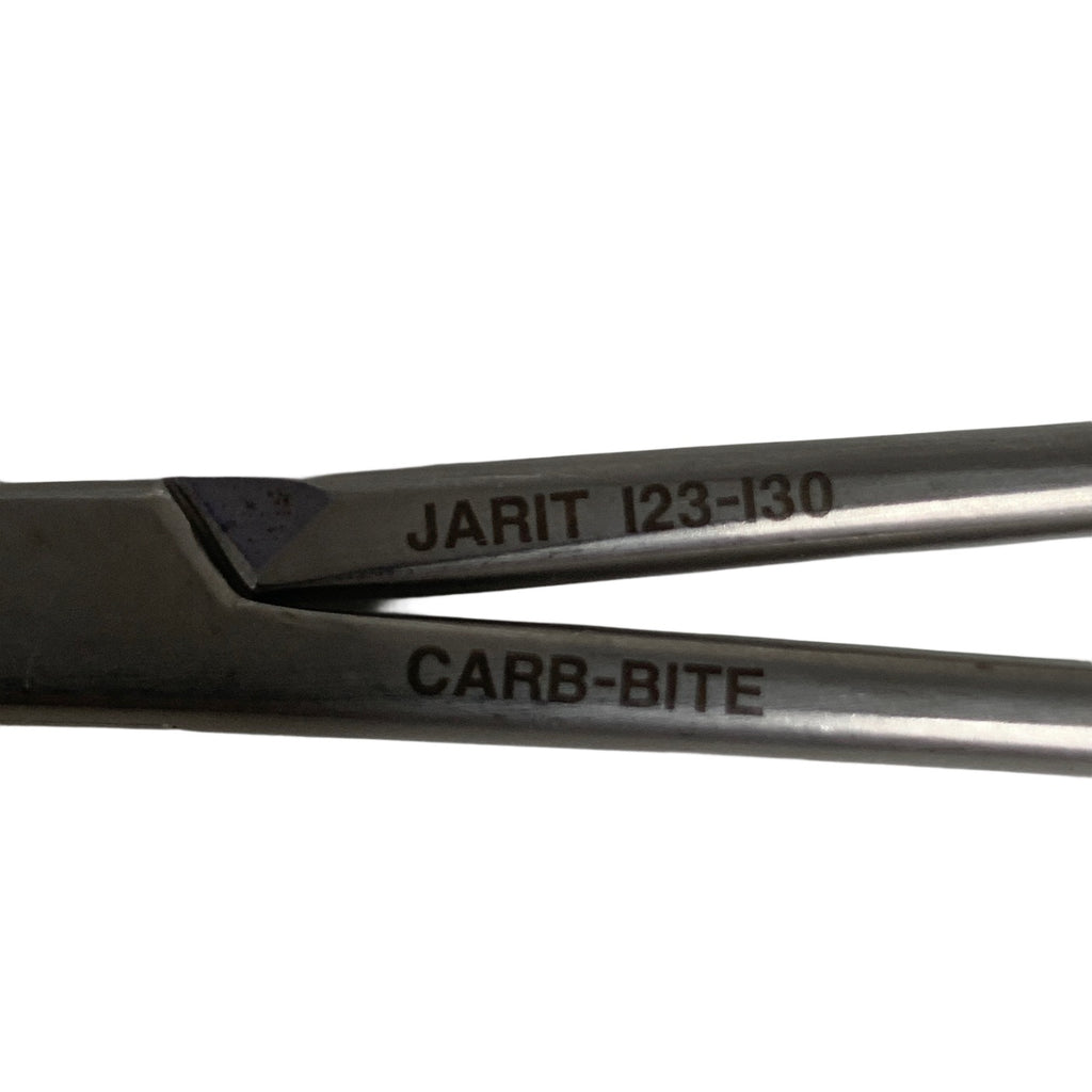 JARIT 123-130 Carb-Bite Serrated Jaws Needle Holder 5-7/8"