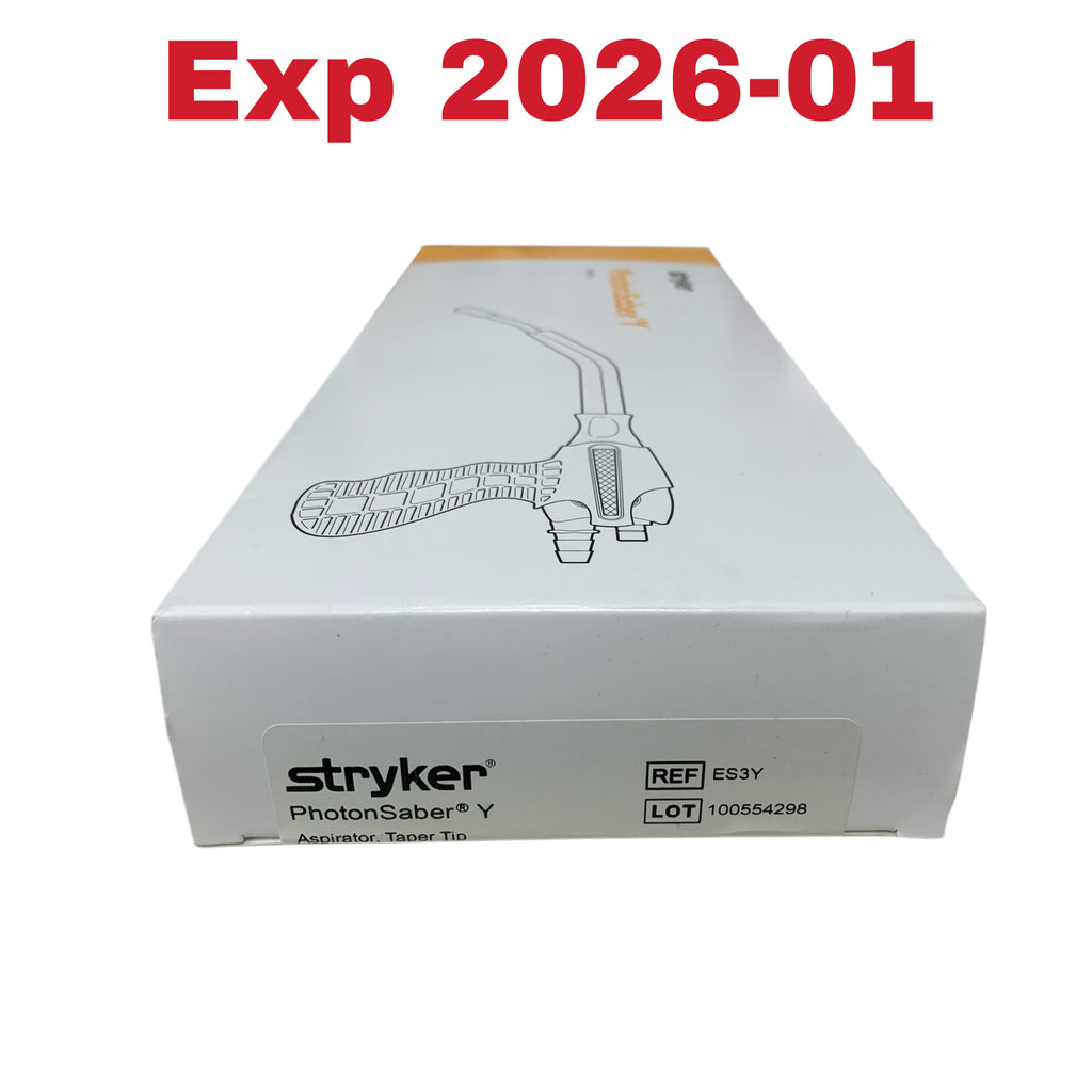 STRYKER ES3Y PhotonSaber Y Aspirator Taper Tip Exp 2026 01