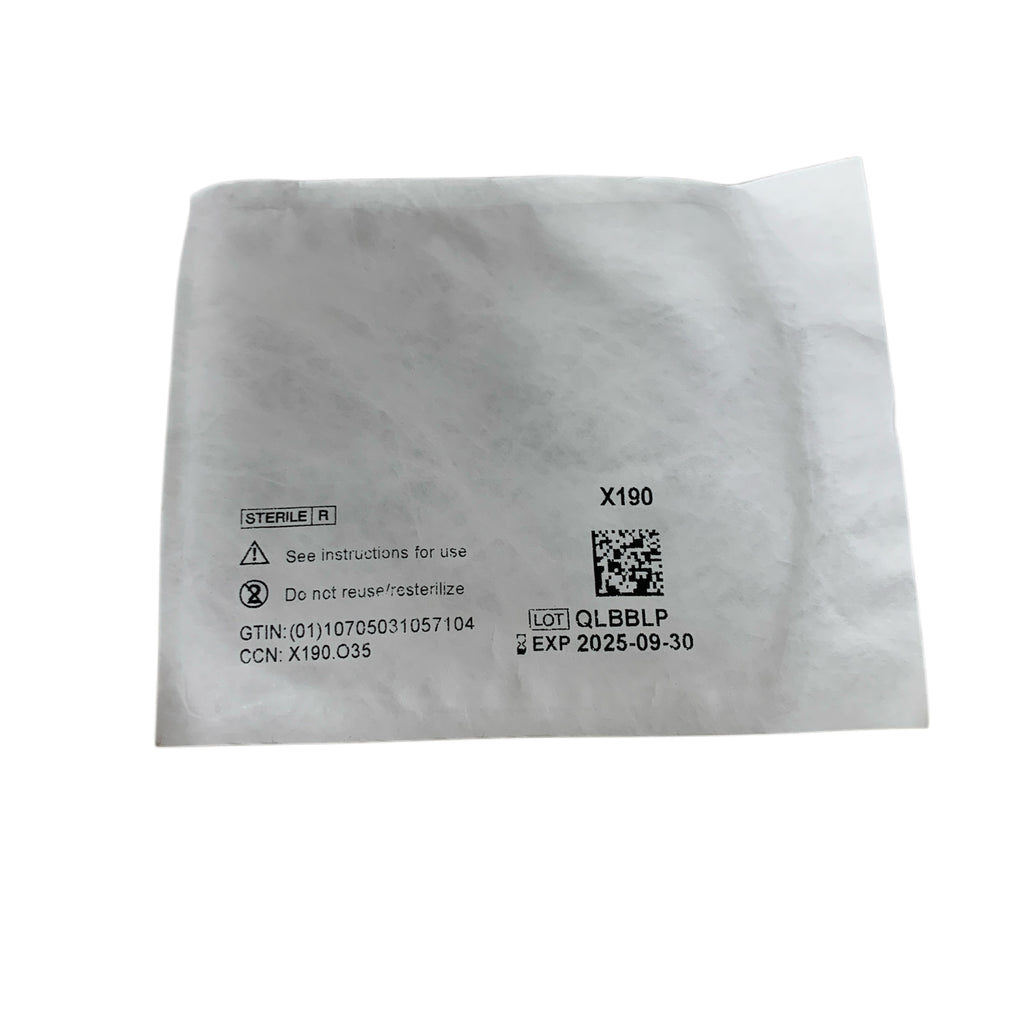 ETHICON REF X190G Ethibond Excel Polyester Suture Green Braided 1 (4.0 metric) 30" (75 cm) XLH Needle, Exp.2025/09