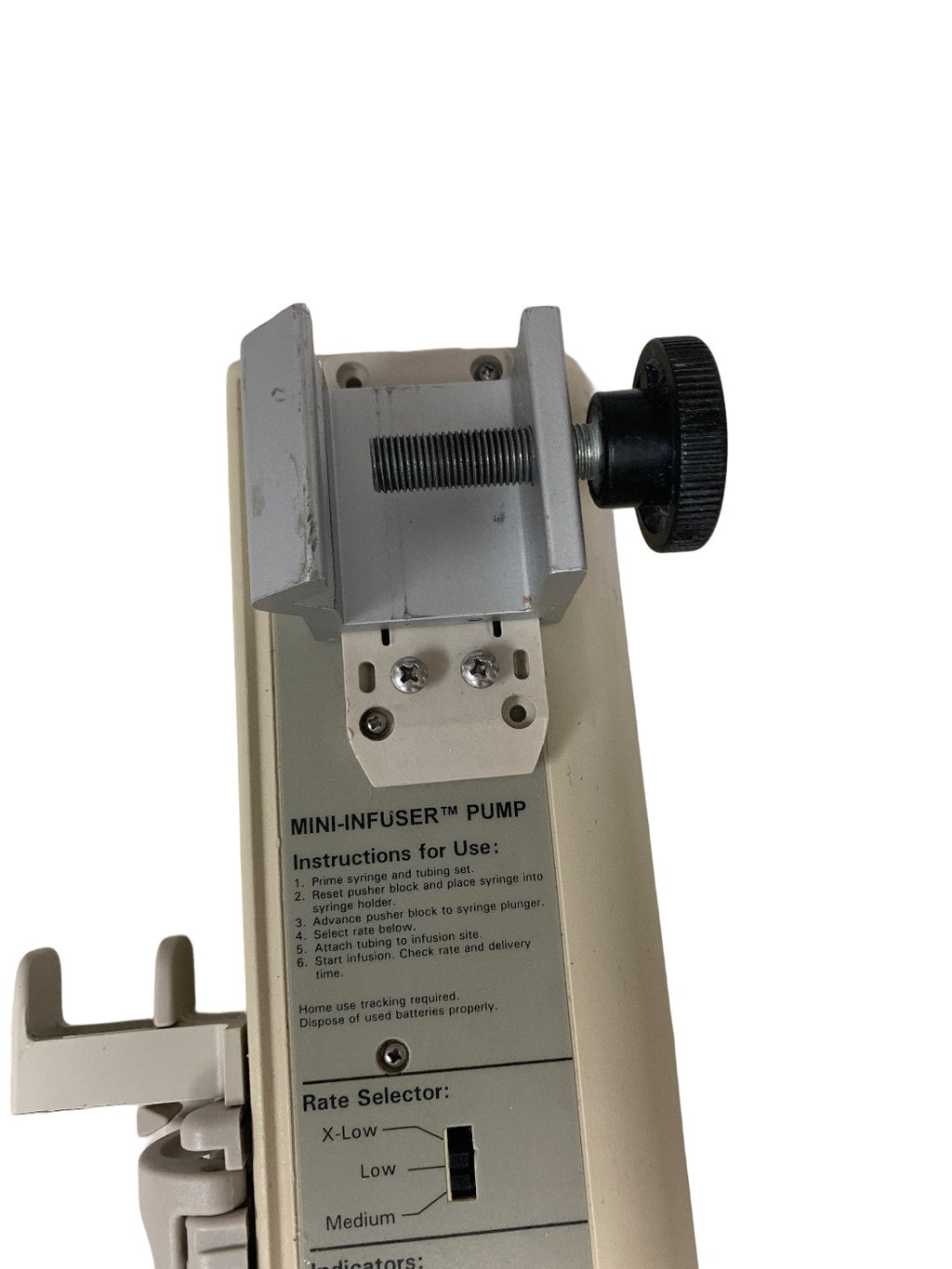BAXTER Mini-Infuser 300XL Syringe Infusion Pump