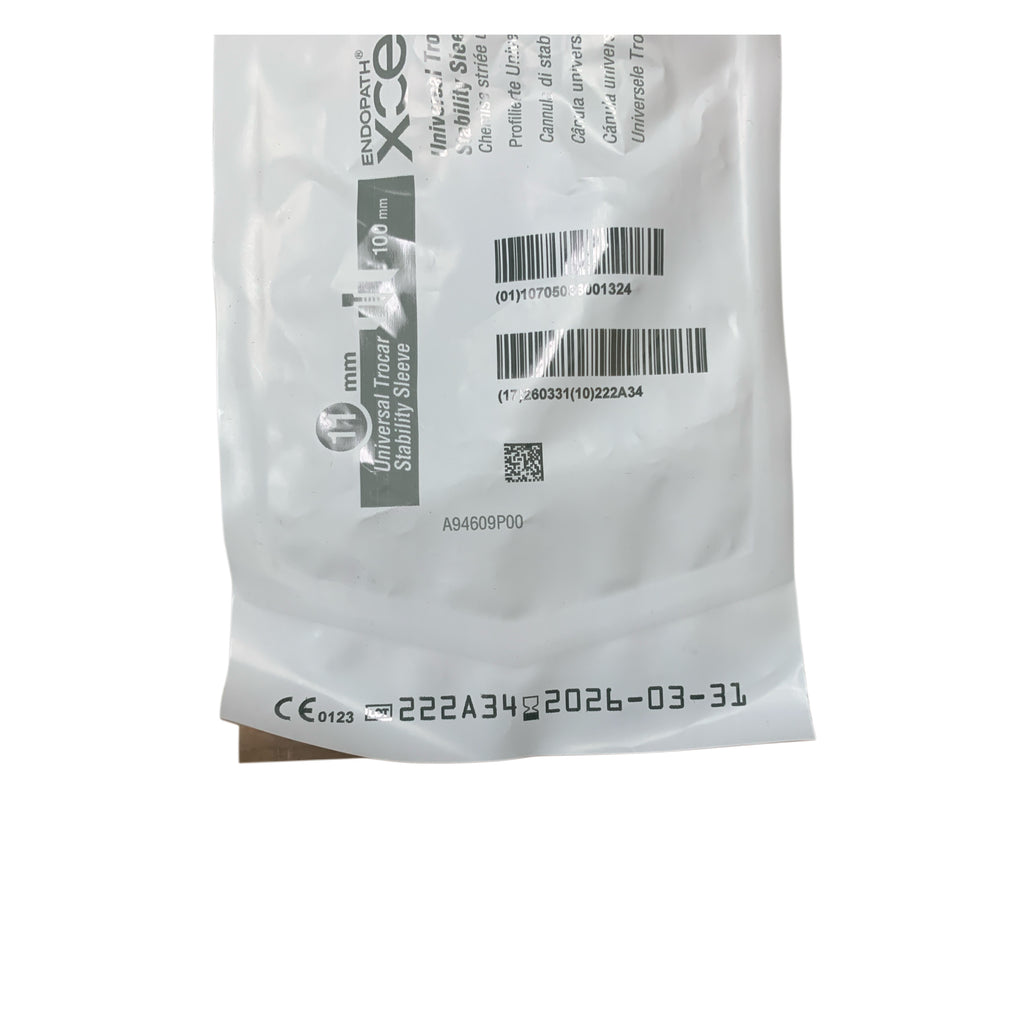 ETHICON REF CB11LT Endopath Xcel 11mm Universal Trocar Stability Sleeve 100mm, Exp.2026/03