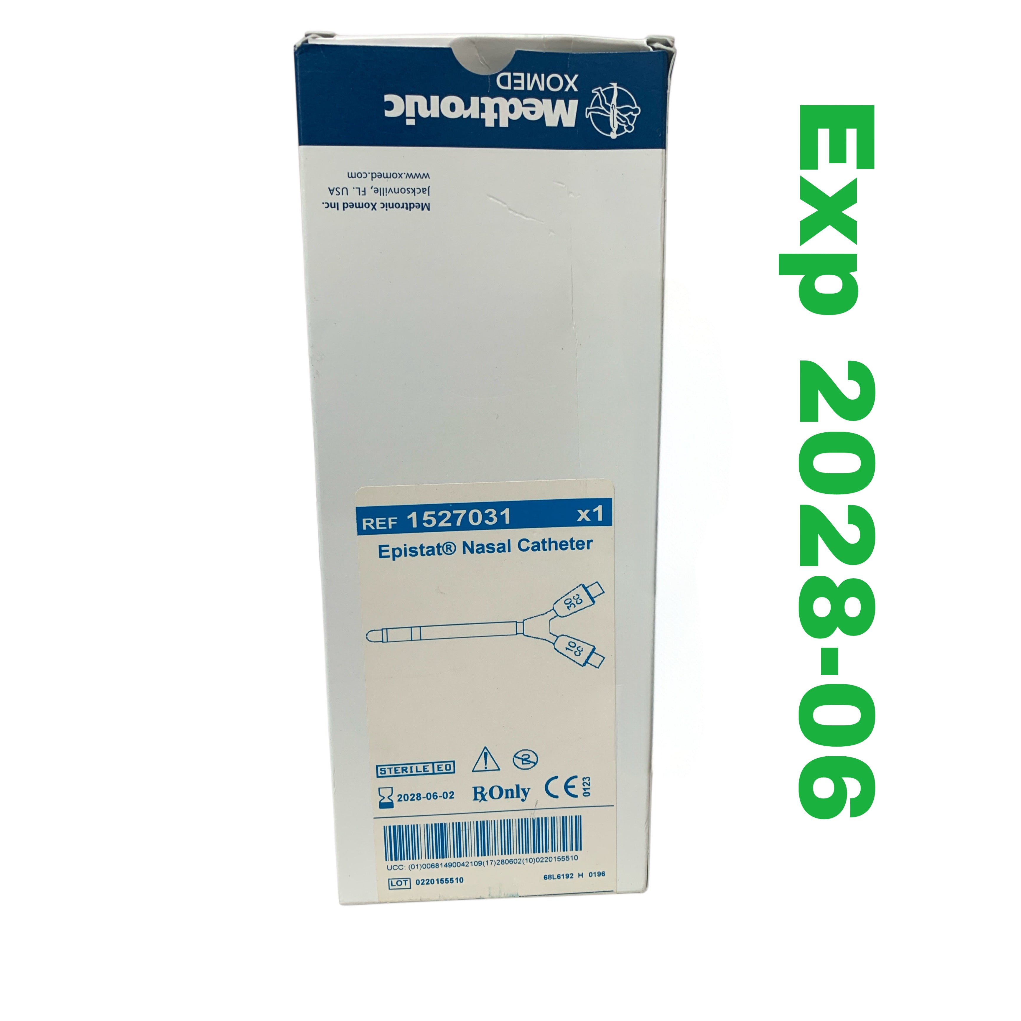 MEDTRONIC Xomed REF 1527031 Epistat Nasal Catheter, Exp.2028-06
