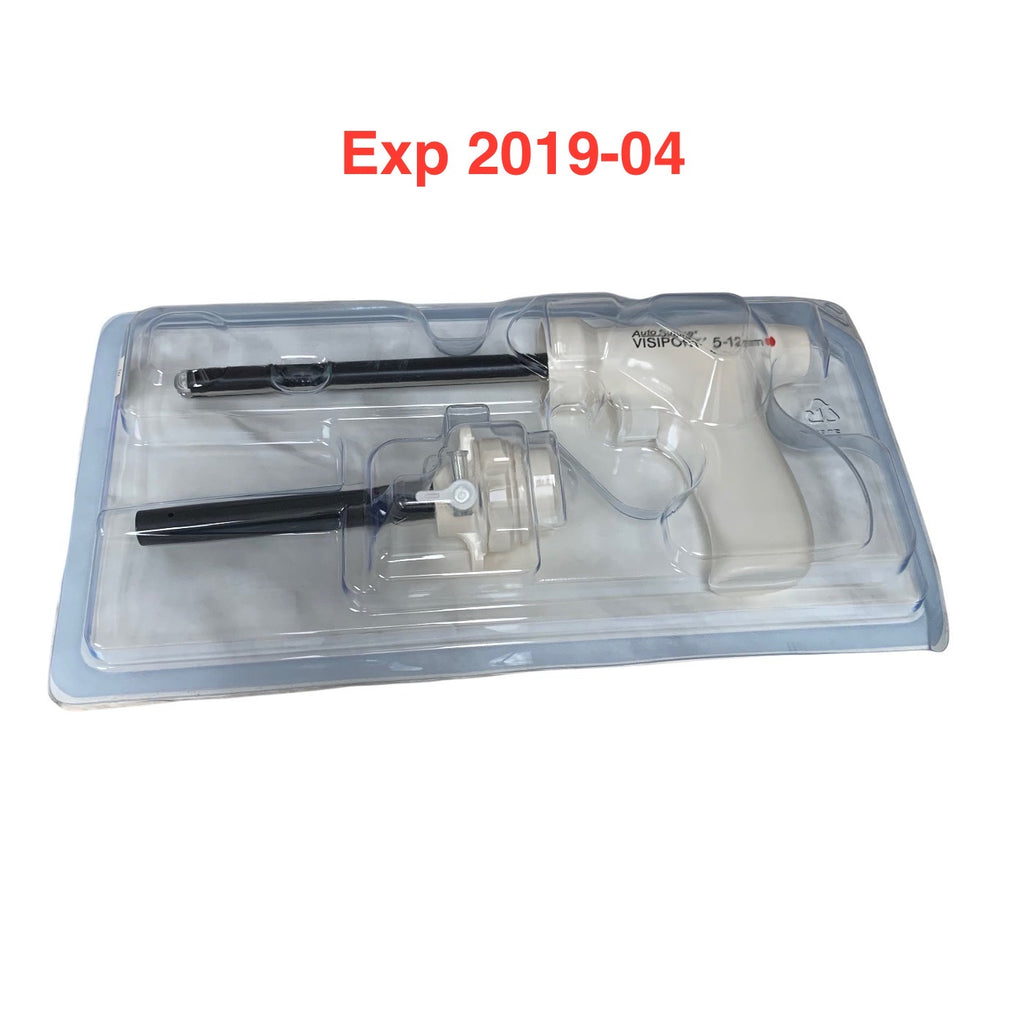 COVIDIEN 176674P Visiport Plus Auto Suture Optical Trocar 5 mm-12 mm Exp 2019 04