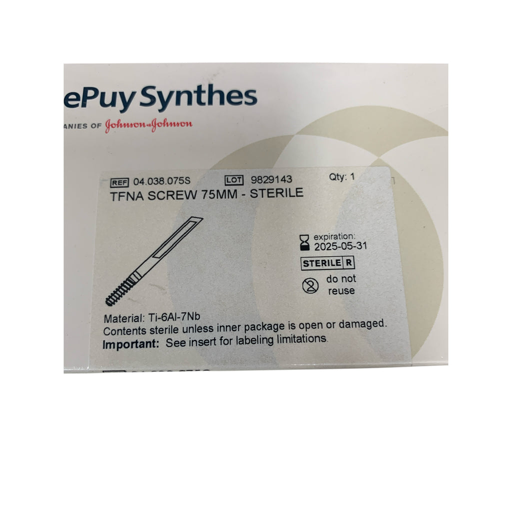 DEPUY SYNTHES 04.038.075S TFNA SCREW 75MM EXP 2025 05