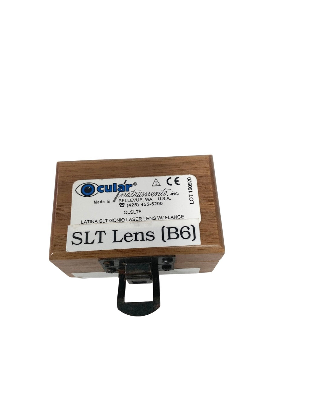 OCULAR REF OLSLTF LATINA SLT GONIO LASER LENS W/ FLANGE, SLT Lens (B6)