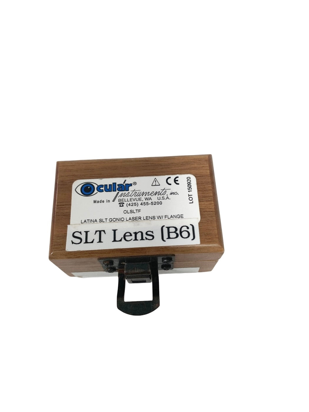 OCULAR REF OLSLTF LATINA SLT GONIO LASER LENS W/ FLANGE, SLT Lens (B6)