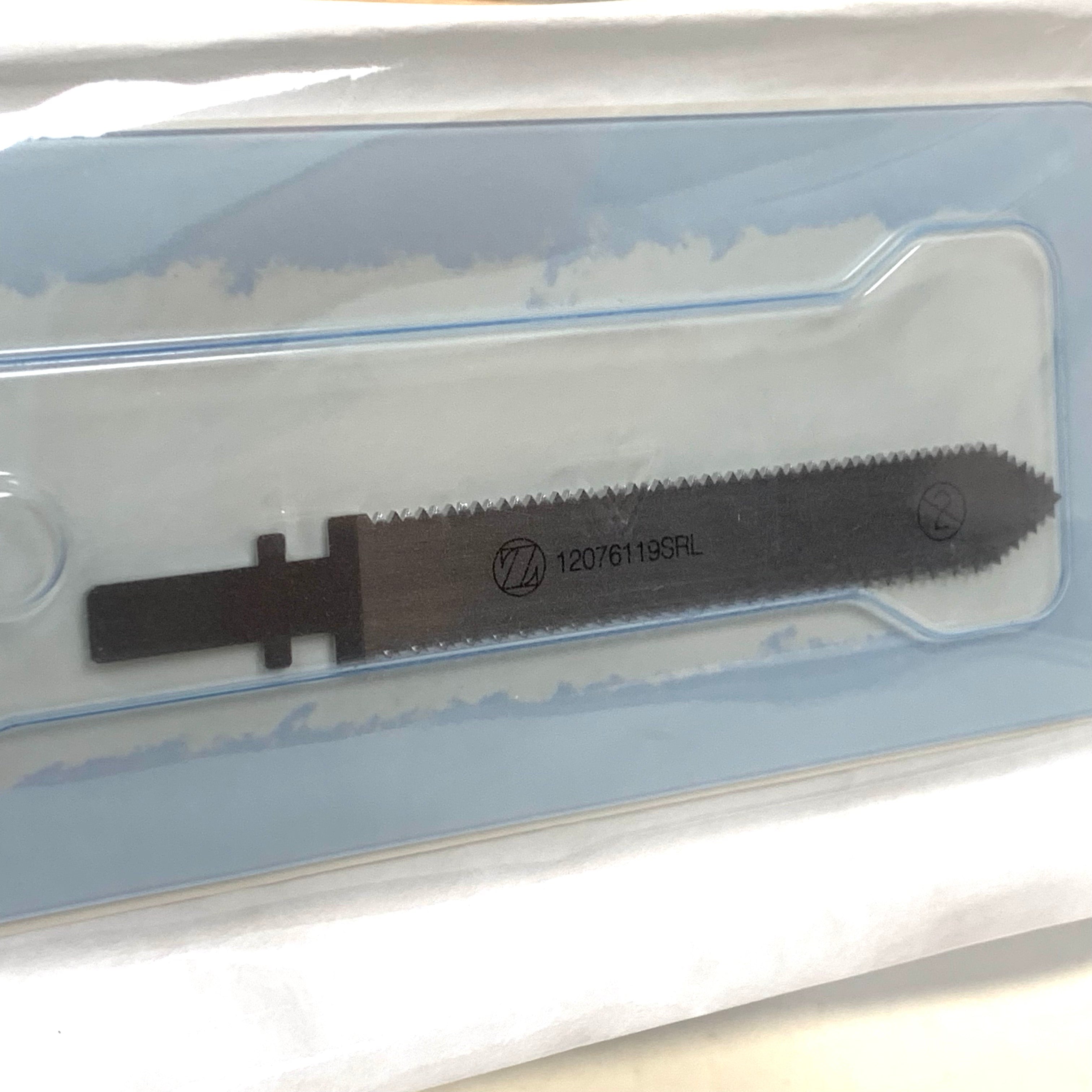ZIMMER REF 12076119SRL Stablecut Reciprocating Saw Blade 76mm x 12.5mm x 1.00/1.19mm (Fits Stryker Recip), Exp.2027/03