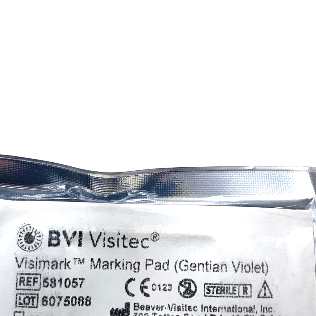 BVI BEAVER VISITEC REF 581057 Visimark Corneal Marking Pad Gentian Violet, EXP.2028/11