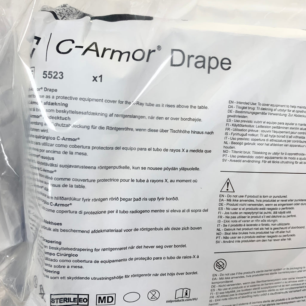 TIDI REF 5523 C-Armor Drape Protective Equipment Cover for X-Ray Tube, Exp.2029/11