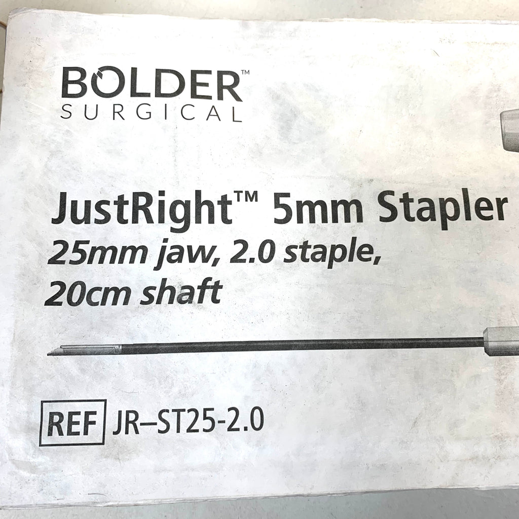 BOLDER SURGICAL REF JR-ST25-2.0 JustRight 5mm Stapler 25mm Jaw 20cm Shaft, EXP.2024/05