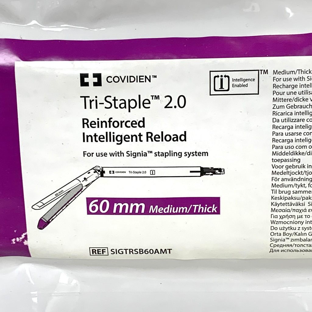 COVIDIEN REF SIGTRSB60AMT Tri-Staple 2.0 Reinforced Intelligent Reload 60mm Medium/Thick, EXP.2025/10