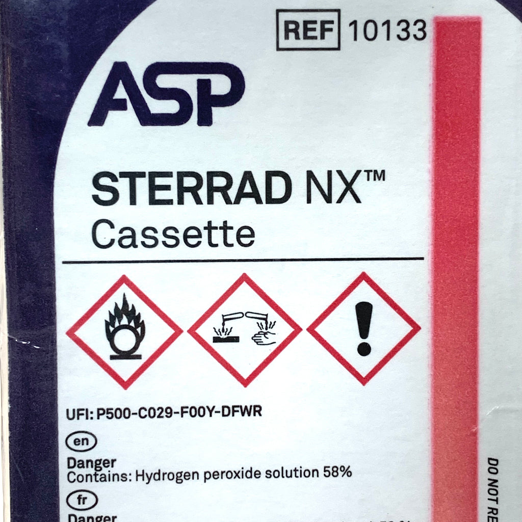ASP REF 101033 STERRAD NX Cassette Hydrogen Peroxide Solution 58%, EXP.2022/09