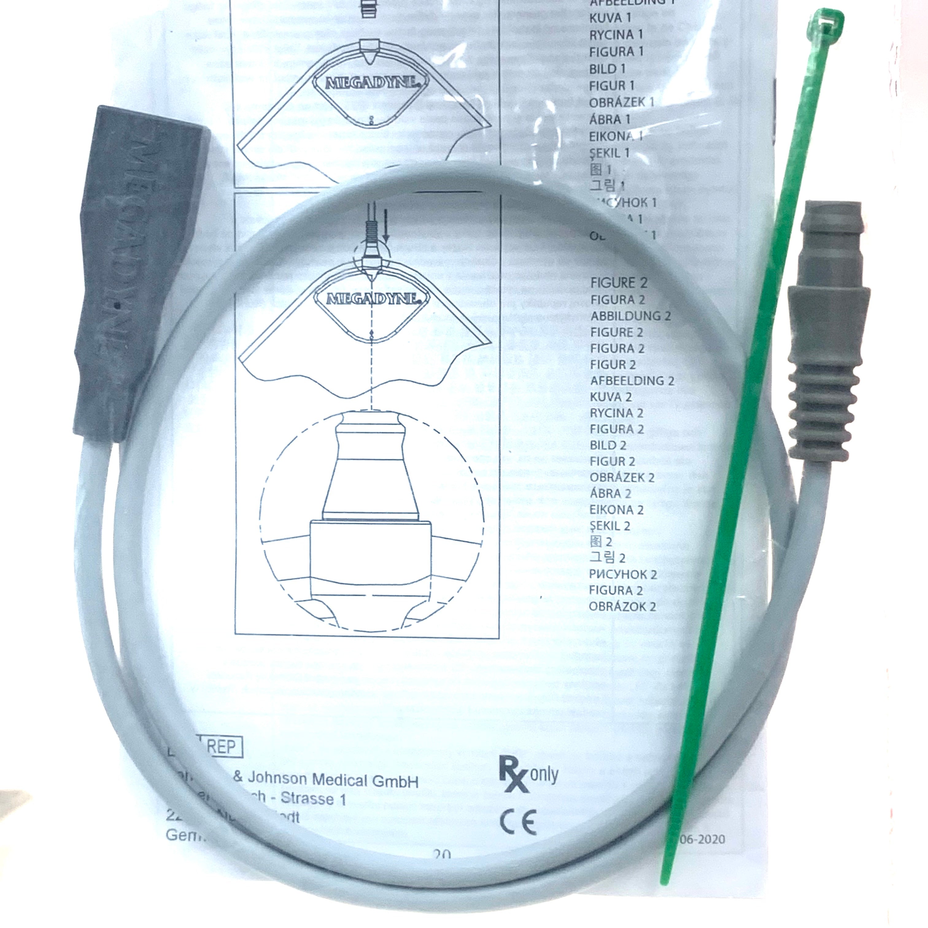 ETHICON REF M2K07 Megadyne Mega Soft Replacement Cable