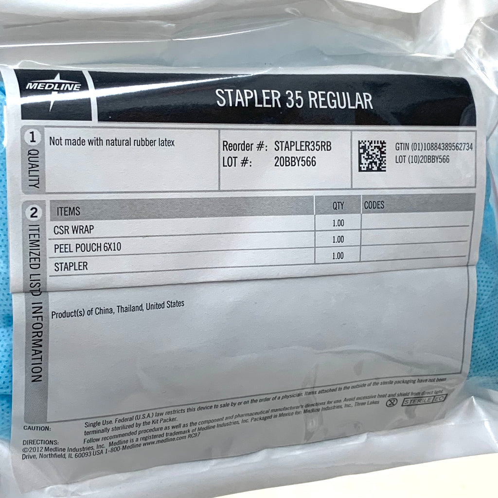 MEDLINE REF STAPLER35RB STAPLER 35 REGULAR