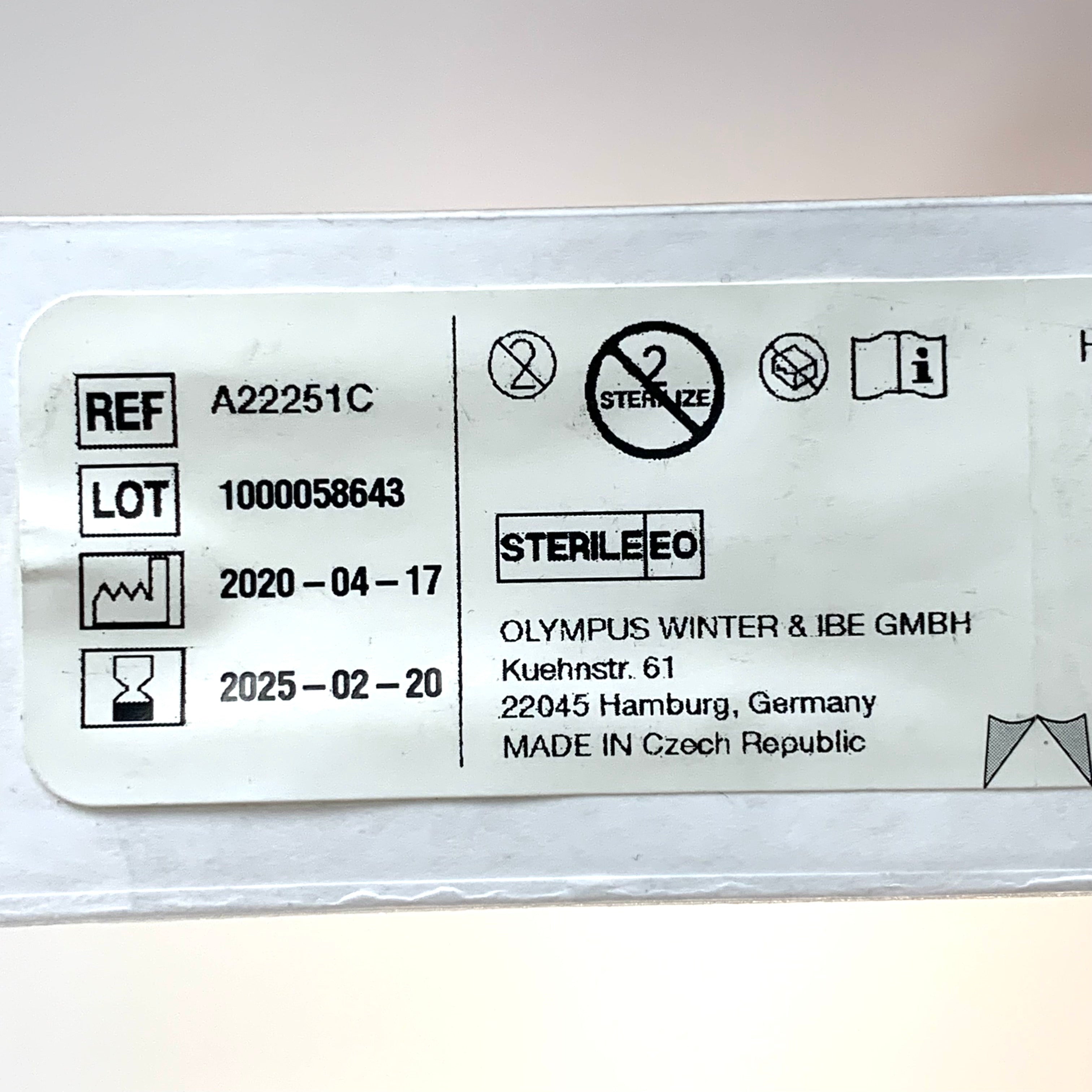 OLYMPUS REF A22251C HF-resection electrode, roller, 24-28 Fr, EXP.2025-02
