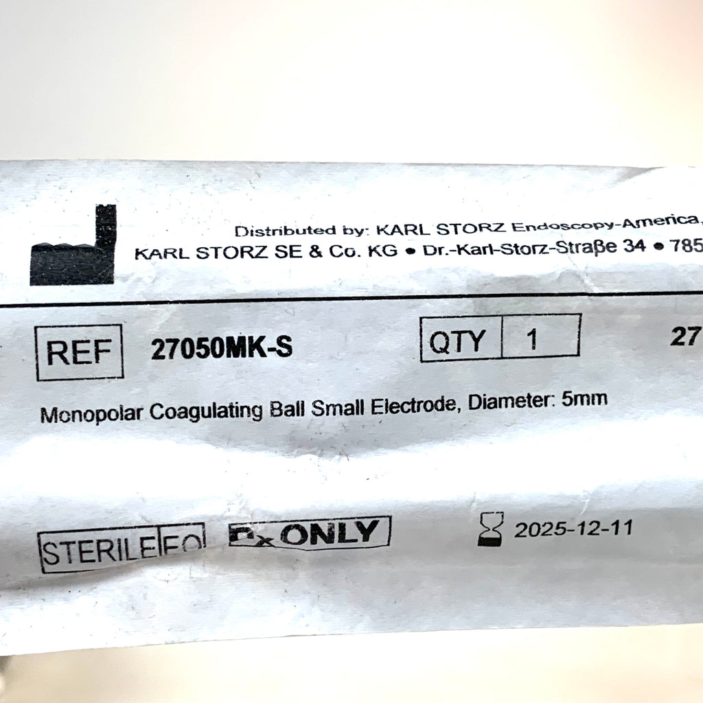 KARL STORZ REF 27050MK-S Monopolar Coagulating Ball Small Electrode 5mm Exp.2025/12