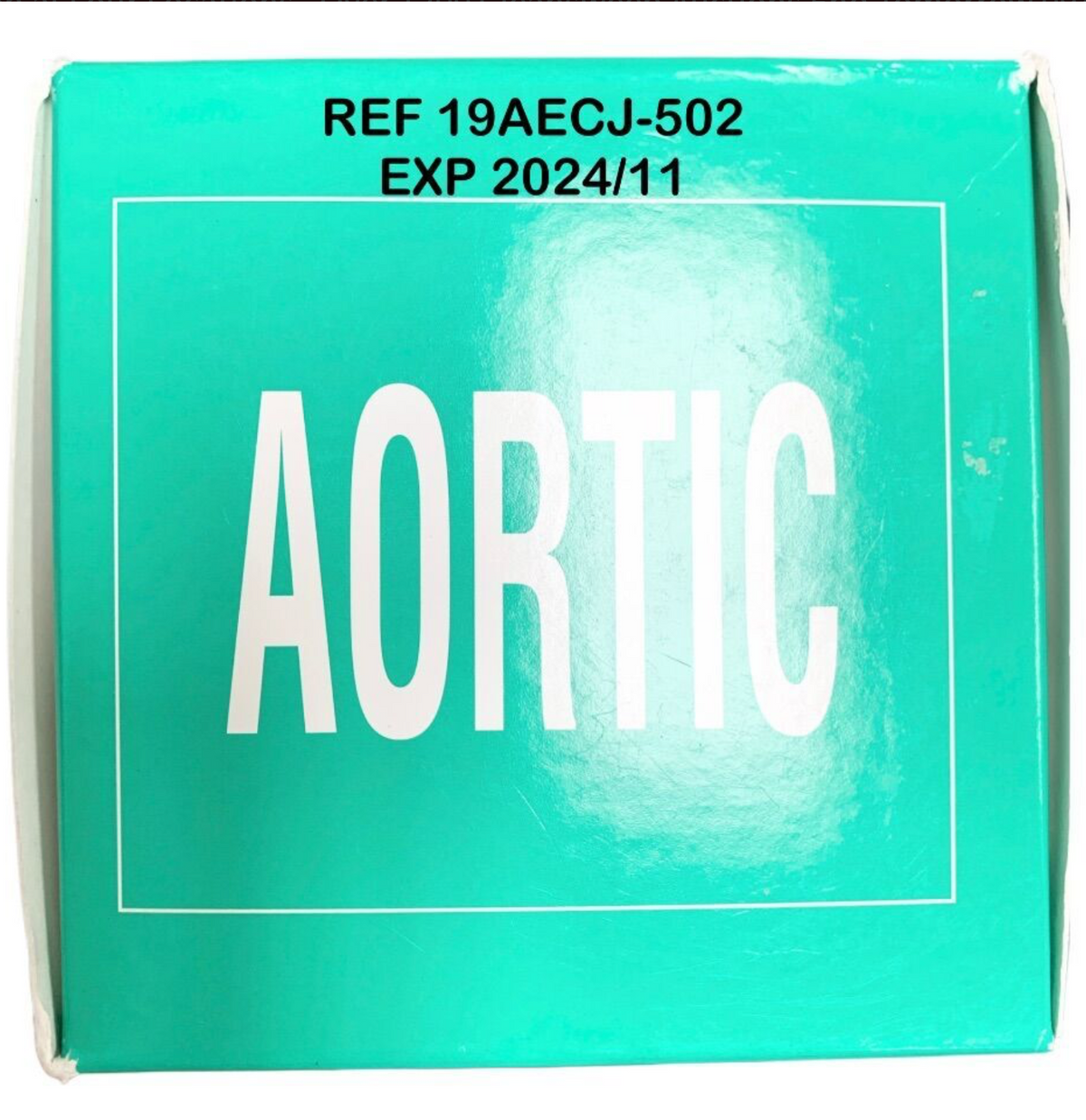 ST JUDE 19AECJ-502 SJMTM Masters Series Mechanical Heart Valve 19mm Aortic EXP 2024 11