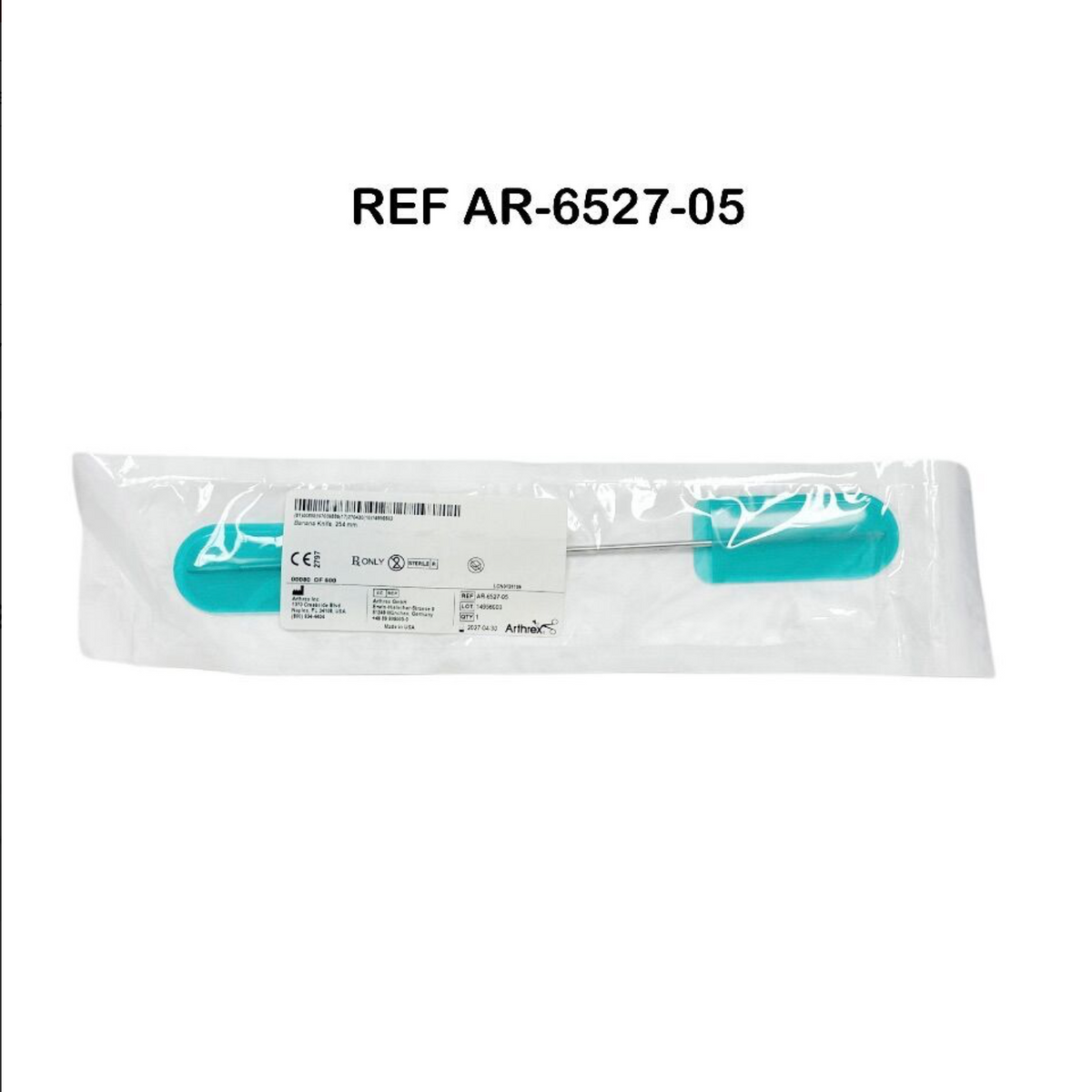 ARTHREX AR-6527-05 BANANA KNIFE 254MM EXP 2027 04