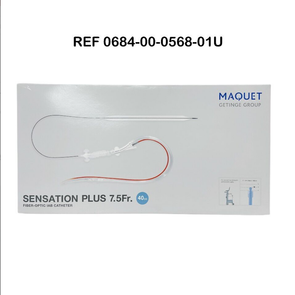 MAQUET 0684-00-0568-01U Sensation Plus 7.5Fr 40cc IAB Catheter & Insertion Kit EXP 2027 01