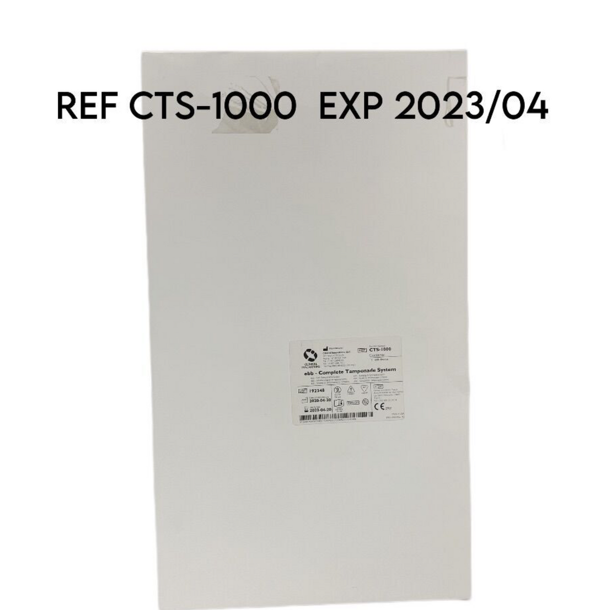 CLINICAL INNOVATIONS CTS-1000 ebb - Complete Tamponade System EXP 2023 04