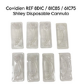 COVIDIEN 8DIC / 8IC85 / 61C75 Shiley Disposable Cannula ( LOT OF 8 )