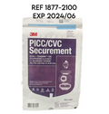 3M 1877-2100 PICC/CVC Securement Device + 3M Tegaderm CHG Chlorhexidine Gluconate I.V. Securement Dressing EXP 2024 06