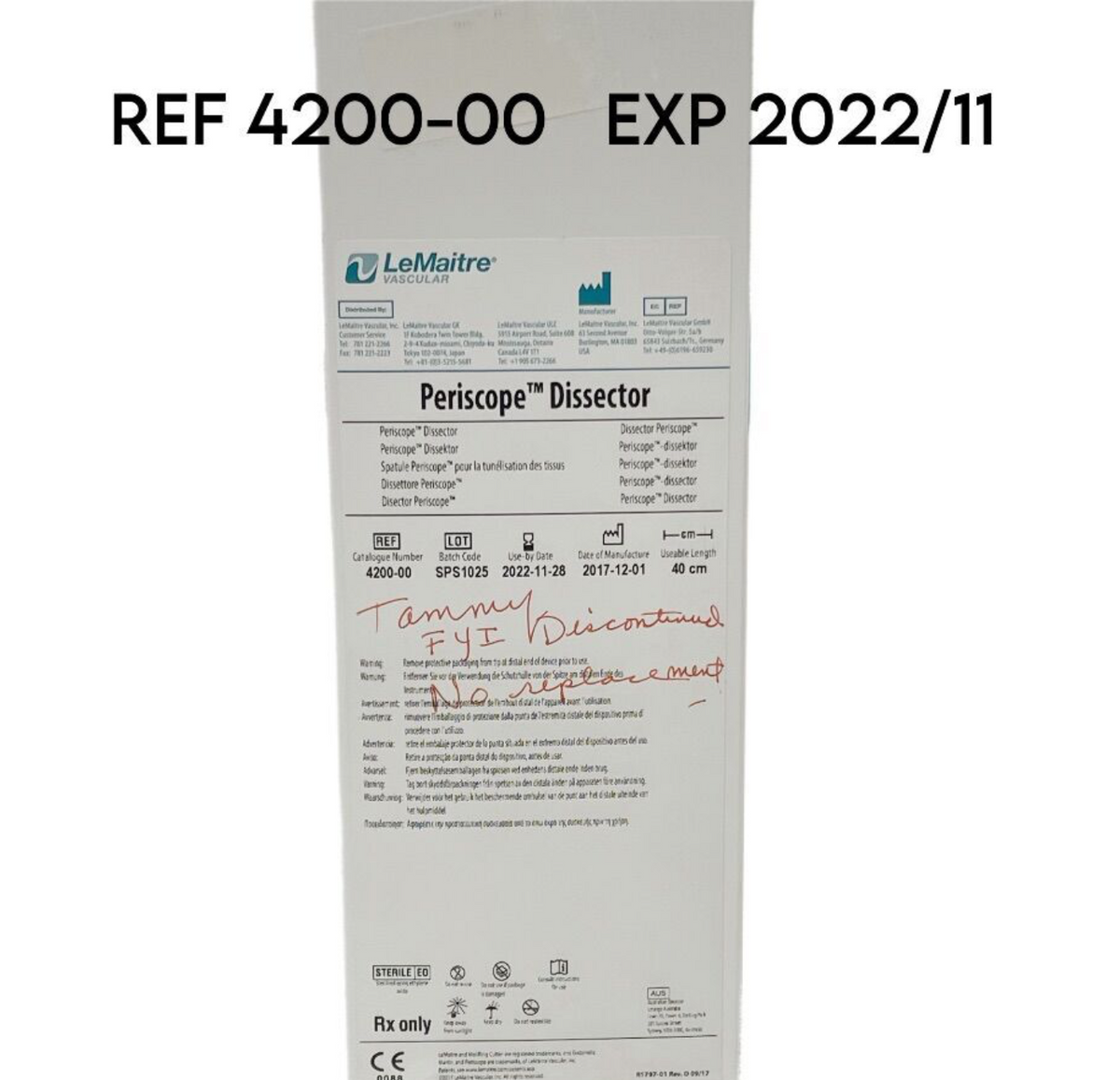 LEMAITRE 4200-00 Periscope Dissector EXP 2022 11