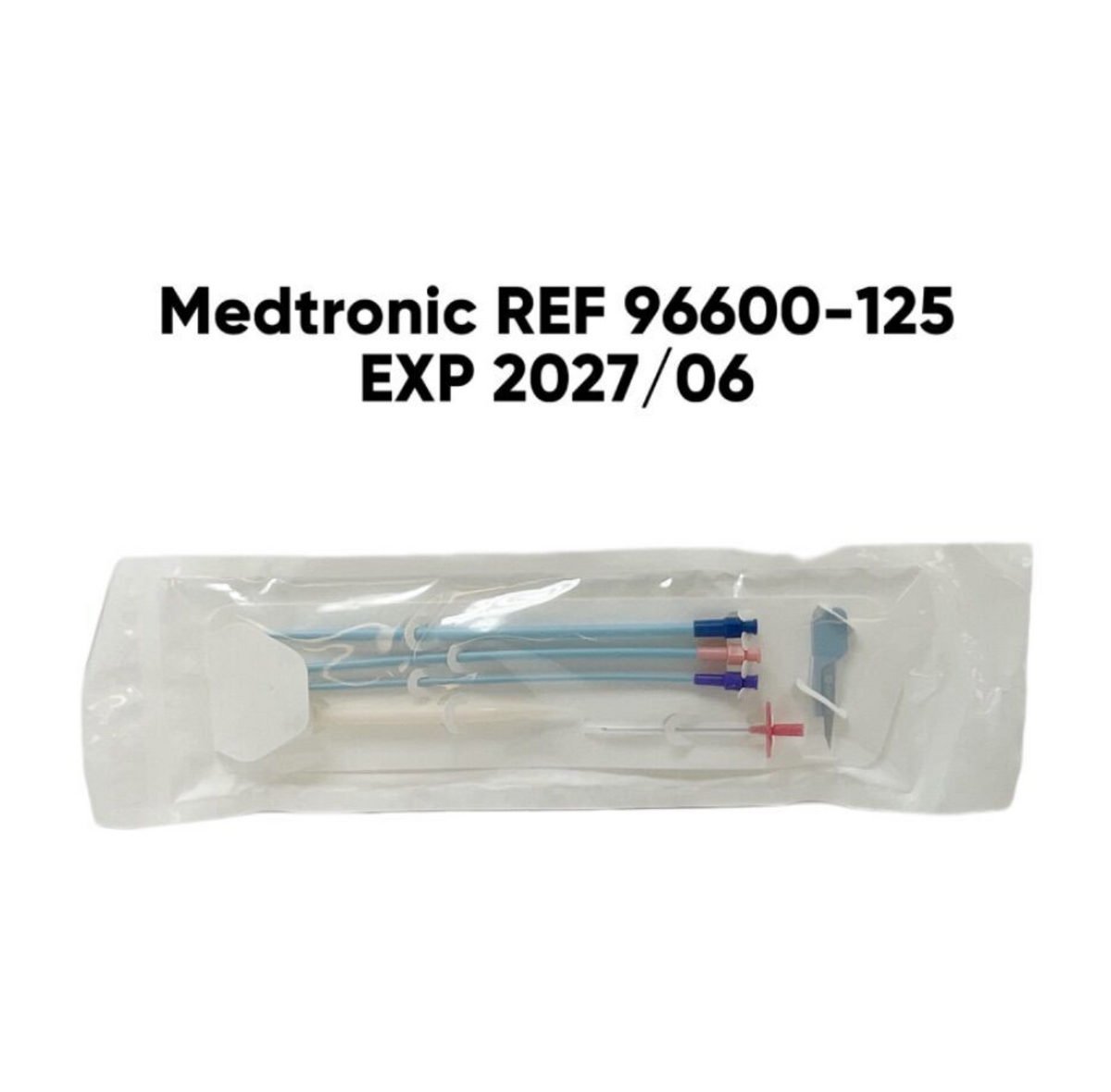 MEDTRONIC 96600-125 Bio-Medicus ADULT VENOUS CANNULA KIT 25 Fr (8.3 mm) x 30.0 in (76.2 cm) EXP 2027 06 & After