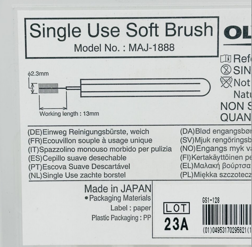 OLYMPUS MAJ-1888 Single Use Soft Brush
