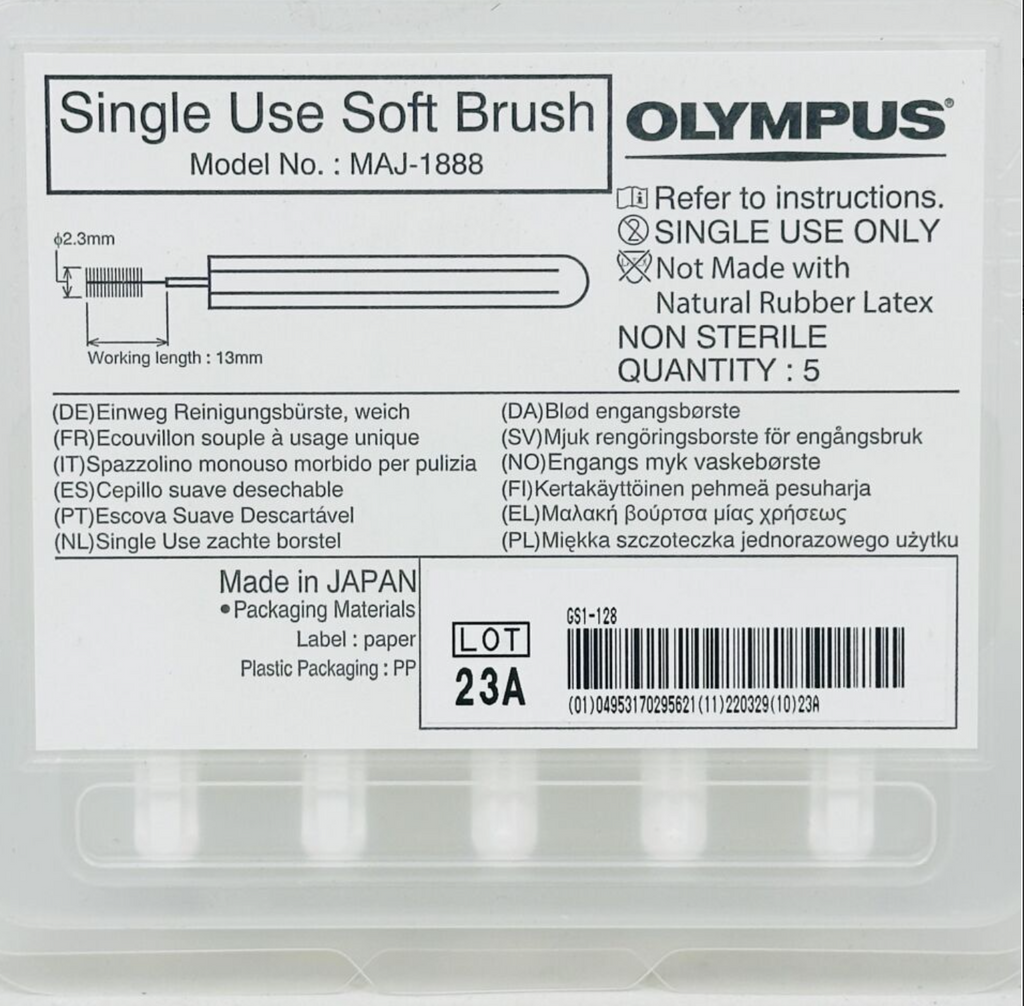 OLYMPUS MAJ-1888 Single Use Soft Brush