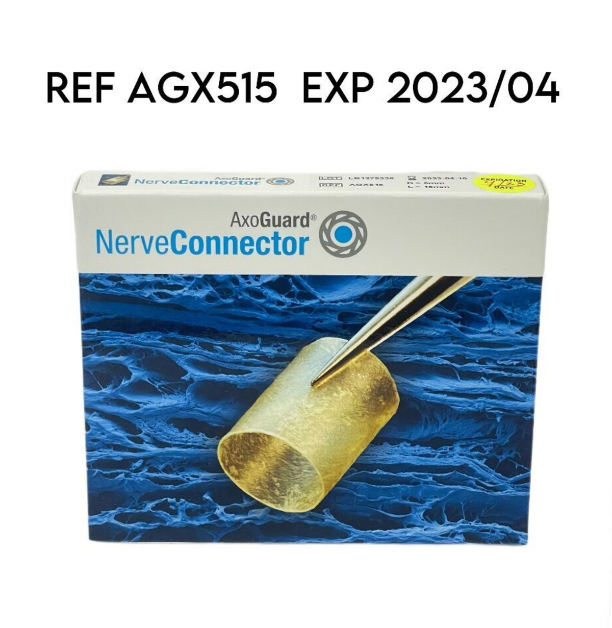 AXOGUARD AXG515 NerveConnector D = 5mm L= 15mm EXP 2023 04