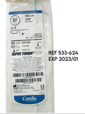 CORDIS 533-624 SUPER TORQUE PLUS 6F DIAGNOSTIC CATHETER 100CM JL6 EXP 2023 01