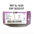 COVIDIEN REF SL-1625 POLYSORB BRAIDED ABSORBABLE SUTURE UNDYED 18" P-10 CUTTING Box Of 36e EXP 2023 07