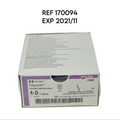 COVIDIEN 170094 4-0 MEDTRONIC ENDO STITCH POLYSORB UNDYED 7" ES-9 TAPER EXP 2021 11 (12/BOX)